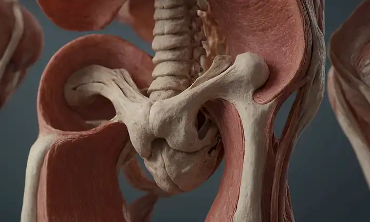 He aquí una posible respuesta: Una pelvis humana