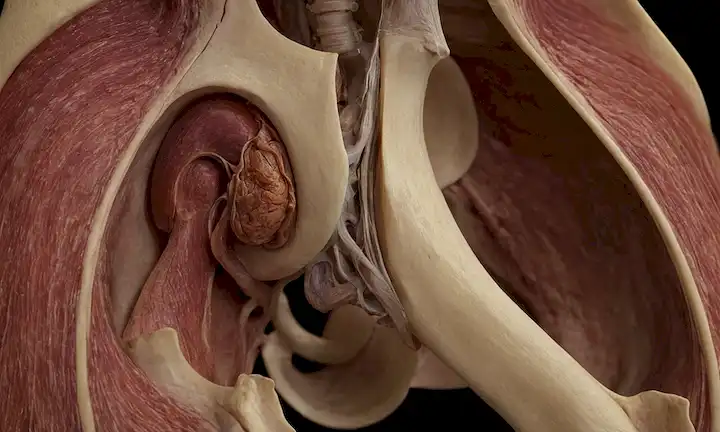 Aquí hay una descripción posible: tejido blando, músculos del suelo pélvico, fascia, abertura vaginal, cl<center><img data-lazyloaded=